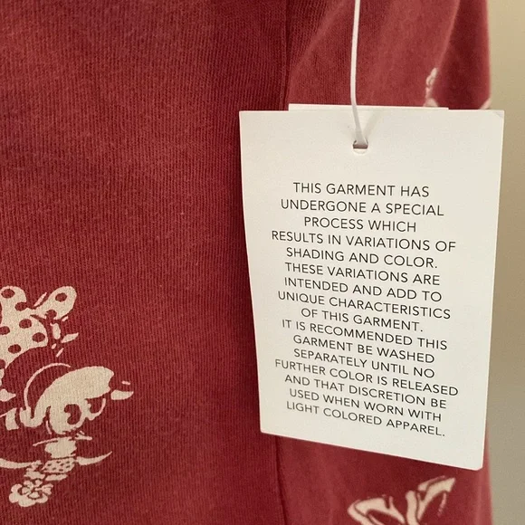 Disney Minnie Mouse Scoop Neck Tee-Shirt T-shirt - Picture 4 of 8